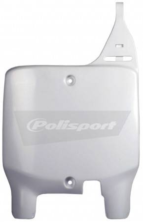 POLISPORT - FRONT PLATE WHITE - Image 1