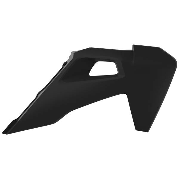 POLISPORT - RADIATOR SHROUDS BLACK - Image 1