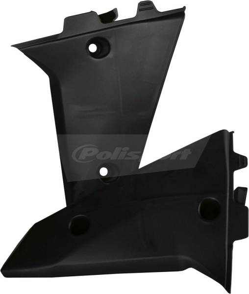 POLISPORT - LOWER RADIATOR SHROUD BLACK - Image 1