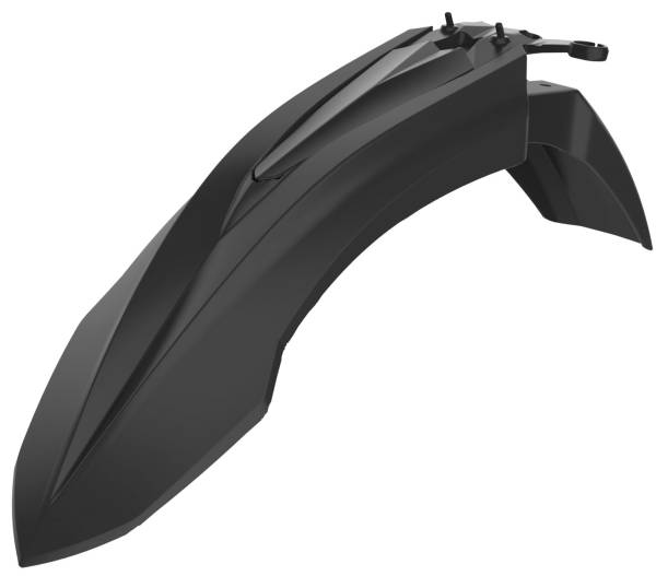 POLISPORT - BETA FRONT FENDER PLASTIC BLACK - Image 1