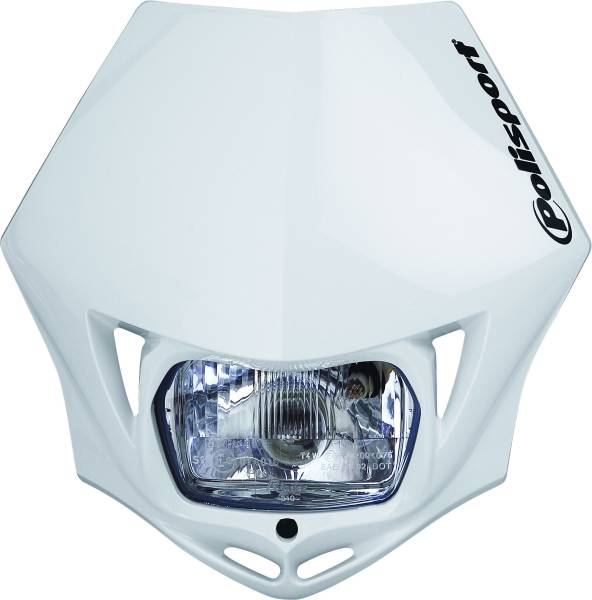 POLISPORT - MMX HEADLIGHT WHITE - Image 1