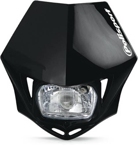 POLISPORT - MMX HEADLIGHT BLACK - Image 1