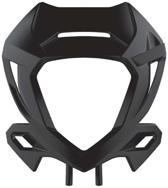 POLISPORT - HEADLIGHT MASK BLACK BETA - Image 1