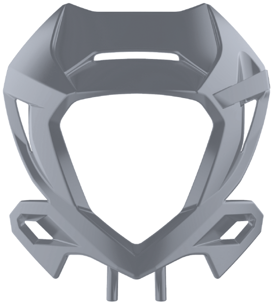 POLISPORT - HEADLIGHT MASK NARDO GREY BETA - Image 1