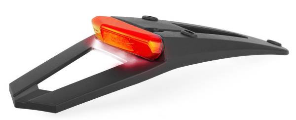 POLISPORT - REAR FENDER TAILLIGHT BLACK - Image 1