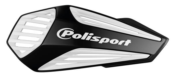 POLISPORT - MX AIR HANDGUARDS BLACK/WHITE - Image 1