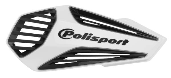 POLISPORT - MX AIR HANDGUARDS WHITE/BLACK - Image 1