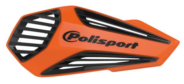 POLISPORT - MX AIR HANDGUARDS ORANGE/BLACK - Image 1