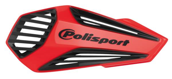 POLISPORT - MX AIR HANDGUARDS RED/BLACK - Image 1