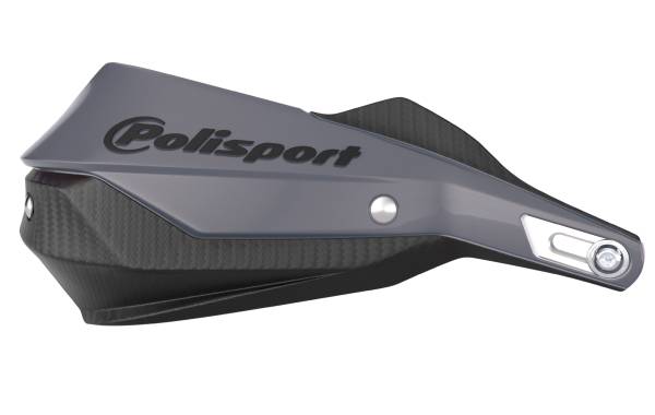 POLISPORT - TRAIL BLAZER HANDGUARDS NARDO GREY/BLACK - Image 1