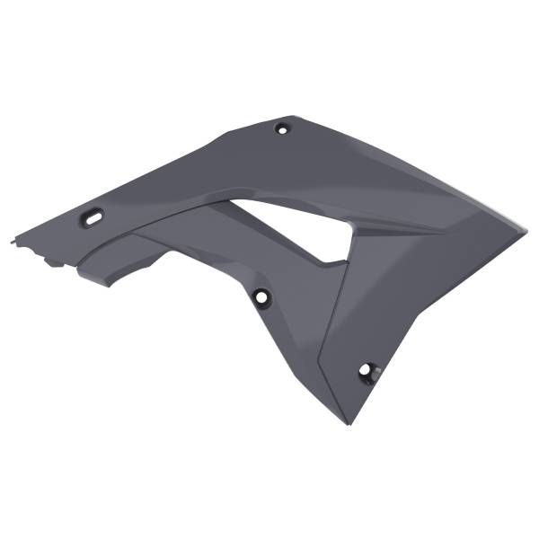 POLISPORT - RADIATOR SCOOPS RESTYLING NARDO GREY HON - Image 1