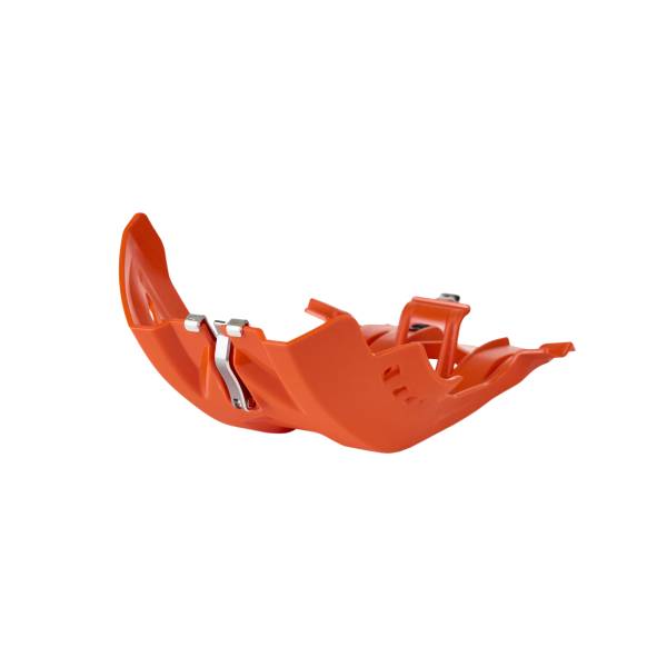 POLISPORT - FORTRESS SKID PLATE ORANGE KTM - Image 1