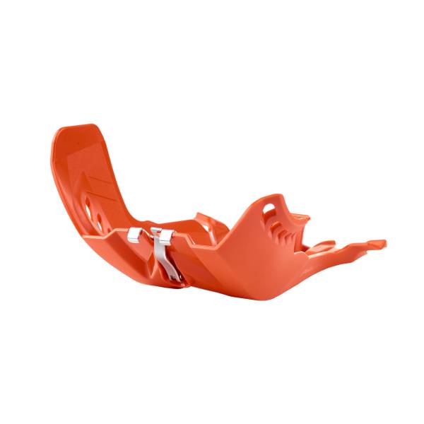 POLISPORT - FORTRESS SKID PLATE ORANGE KTM - Image 1