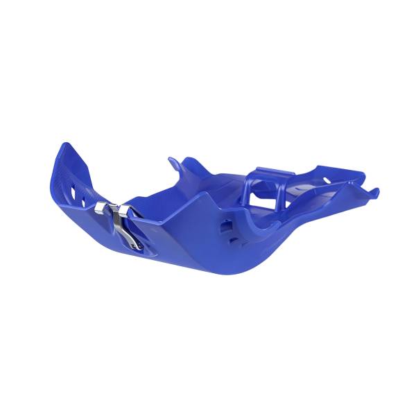 POLISPORT - FORTRESS SKID PLATE W/LINK PROTECTOR BLUE - Image 1