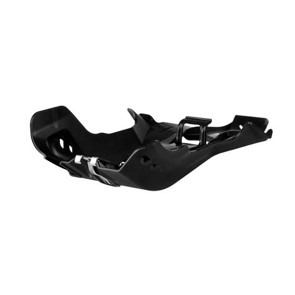 POLISPORT - FORTRESS SKID PLATE W/LINK PROTECTOR BLACK - Image 1