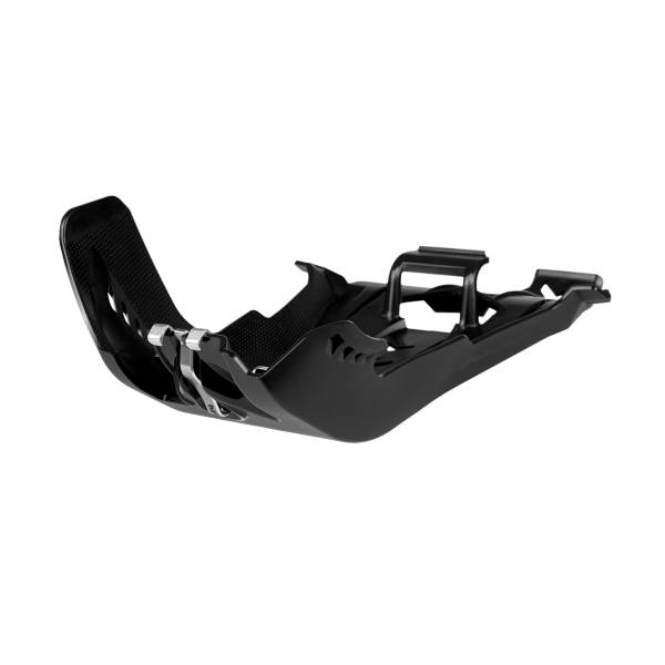 POLISPORT - FORTRESS SKID PLATE W/LINK PROTECTOR BLACK - Image 1