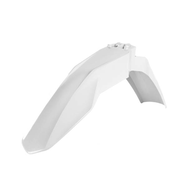 POLISPORT - FRONT FENDER WHITE GAS - Image 1