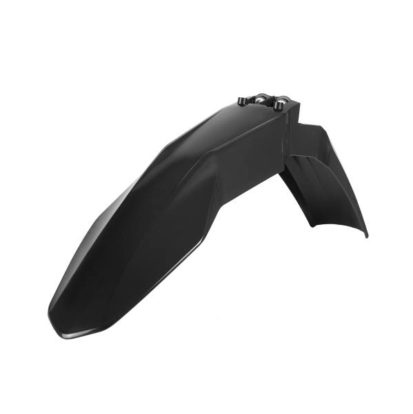 POLISPORT - FRONT FENDER BLACK GAS - Image 1