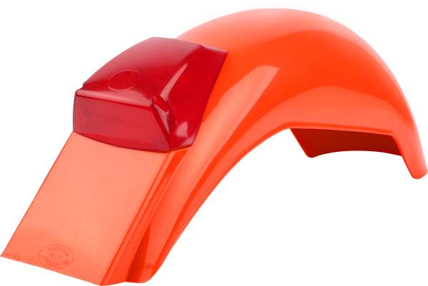 PRESTON PETTY - IT MUDDER REAR FENDER DARK ORANGE - Image 1