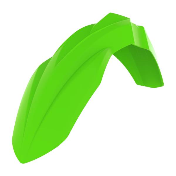 POLISPORT - FRONT FENDER LIME GREEN KAW - Image 1