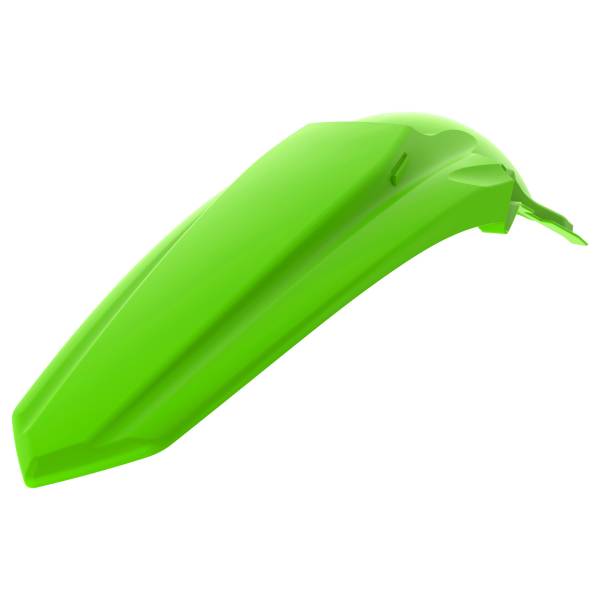 POLISPORT - REAR FENDER RESTYLING LIME GREEN KAW - Image 1