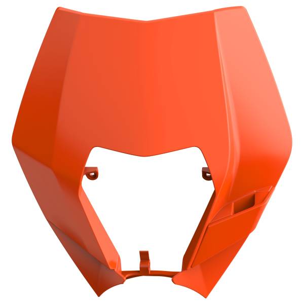 POLISPORT - HEADLIGHT MASK KTM ORANGE - Image 1