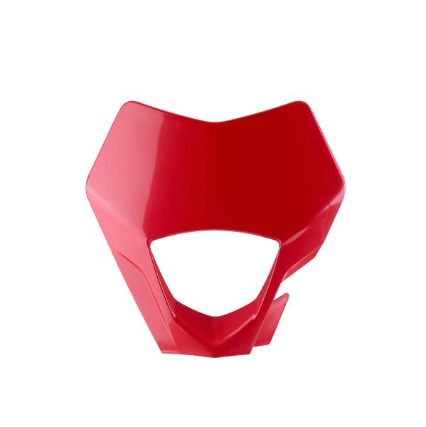 POLISPORT - HEADLIGHT MASK RED GAS - Image 1