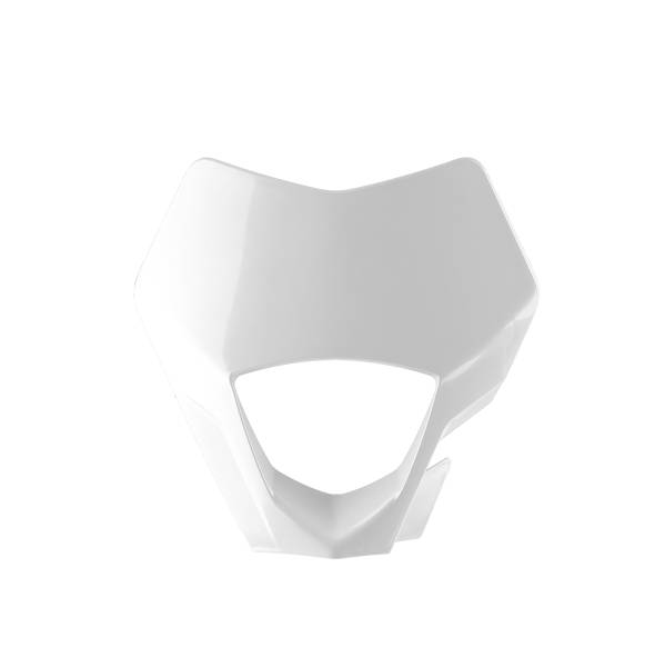 POLISPORT - HEADLIGHT MASK WHITE GAS - Image 1