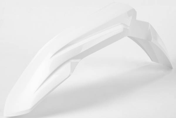 POLISPORT - FRONT FENDER WHITE HON - Image 1