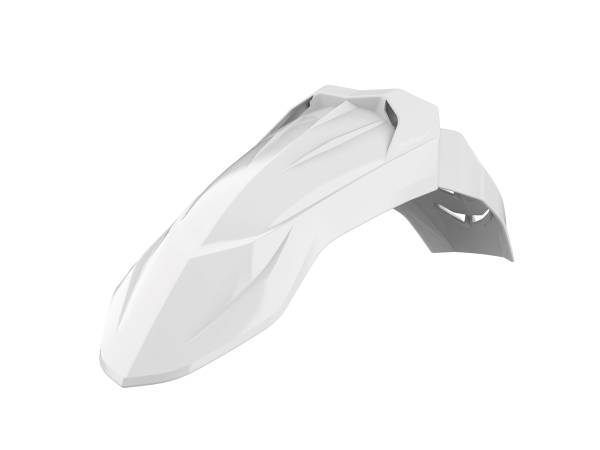 POLISPORT - UNIVERSAL FRONT FENDER WHITE - Image 1