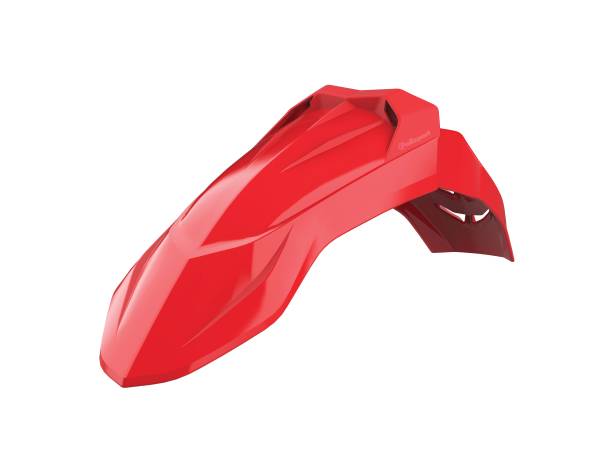 POLISPORT - UNIVERSAL FRONT FENDER RED - Image 1