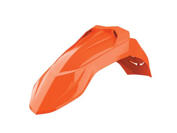 POLISPORT - UNIVERSAL FRONT FENDER ORANGE - Image 1