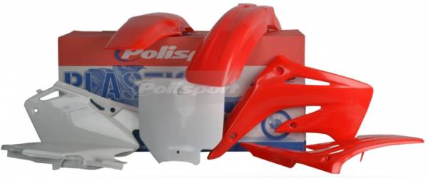 POLISPORT - PLASTIC BODY KIT RED - Image 1