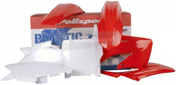 POLISPORT - PLASTIC BODY KIT RED - Image 1