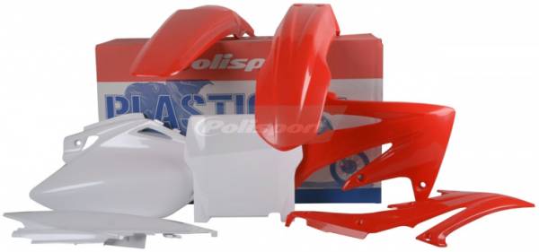 POLISPORT - PLASTIC BODY KIT RED - Image 1