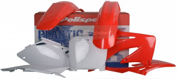 POLISPORT - PLASTIC BODY KIT RED - Image 1