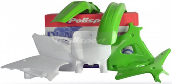 POLISPORT - PLASTIC BODY KIT GREEN - Image 1