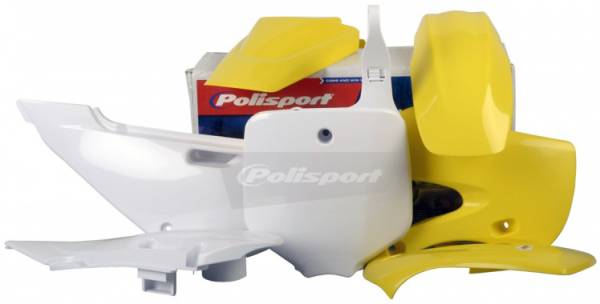 POLISPORT - PLASTIC BODY KIT YELLOW - Image 1