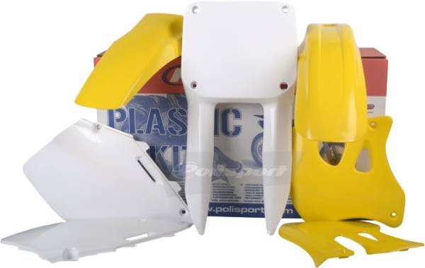 POLISPORT - PLASTIC BODY KIT YELLOW - Image 1