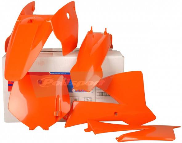 POLISPORT - PLASTIC BODY KIT ORANGE - Image 1