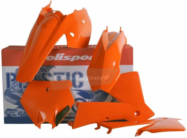 POLISPORT - PLASTIC BODY KIT ORANGE - Image 1