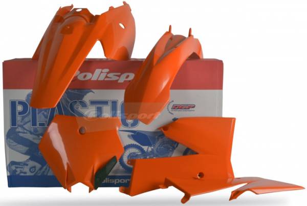 POLISPORT - PLASTIC BODY KIT ORANGE - Image 1