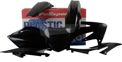 POLISPORT - PLASTIC BODY KIT BLACK - Image 1