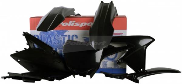 POLISPORT - PLASTIC BODY KIT BLACK - Image 1