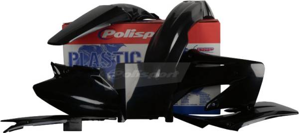 POLISPORT - PLASTIC BODY KIT BLACK - Image 1