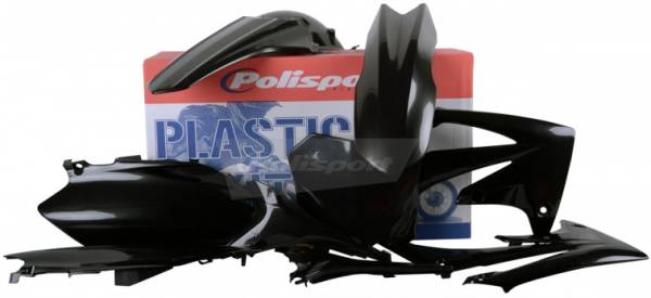 POLISPORT - PLASTIC BODY KIT BLACK - Image 1