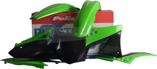 POLISPORT - PLASTIC BODY KIT GREEN - Image 1