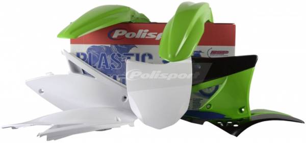 POLISPORT - PLASTIC BODY KIT GREEN - Image 1