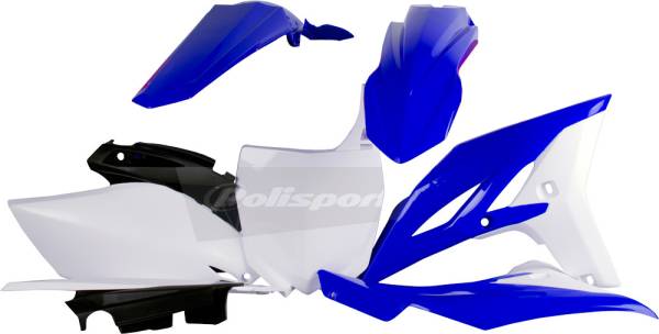 POLISPORT - PLASTIC BODY KIT BLUE/WHITE - Image 1