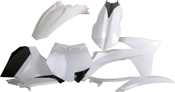 POLISPORT - PLASTIC BODY KIT WHITE - Image 1